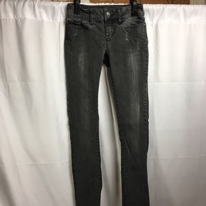 Delia’s Morgan Jeans Size 00 S (Short) Gray